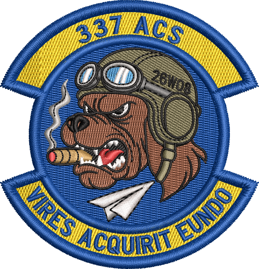 オーストラリア空軍 AIR COMBAT GROUP パッチ 337 Air Control Squad - Class Moral