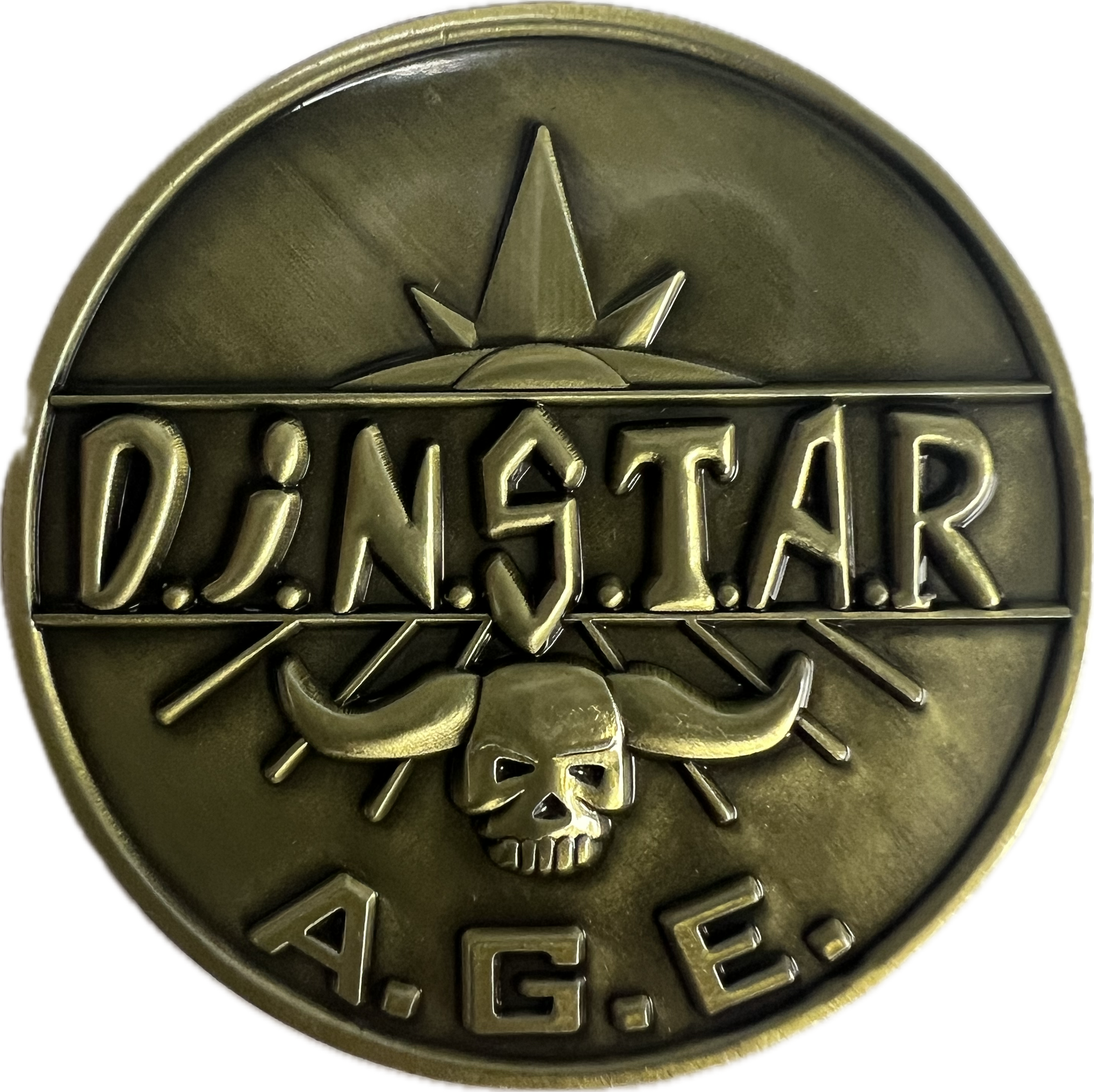 D.I.N.S.T.A.R You Can't Get it up Till We... - Challenge Coin (NSFW)