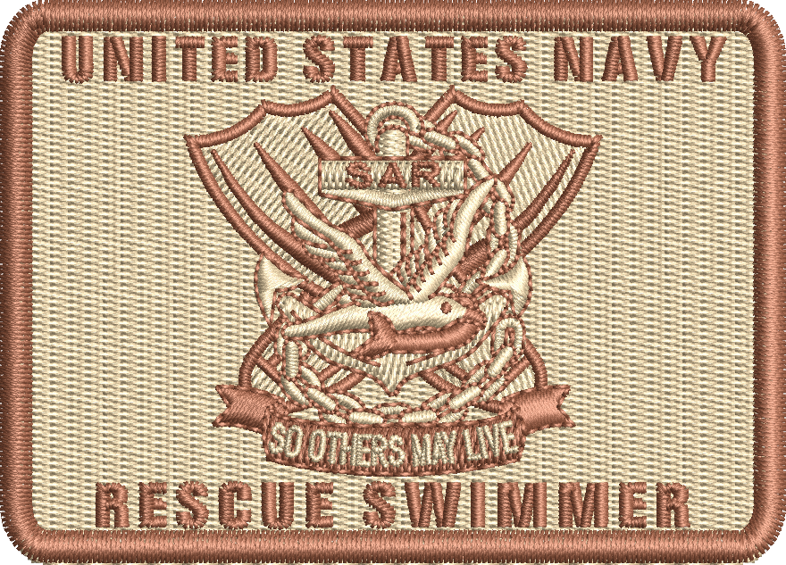 新品papier City swimmer/navy United States Navy - Rescue Swimmer (DESERT)