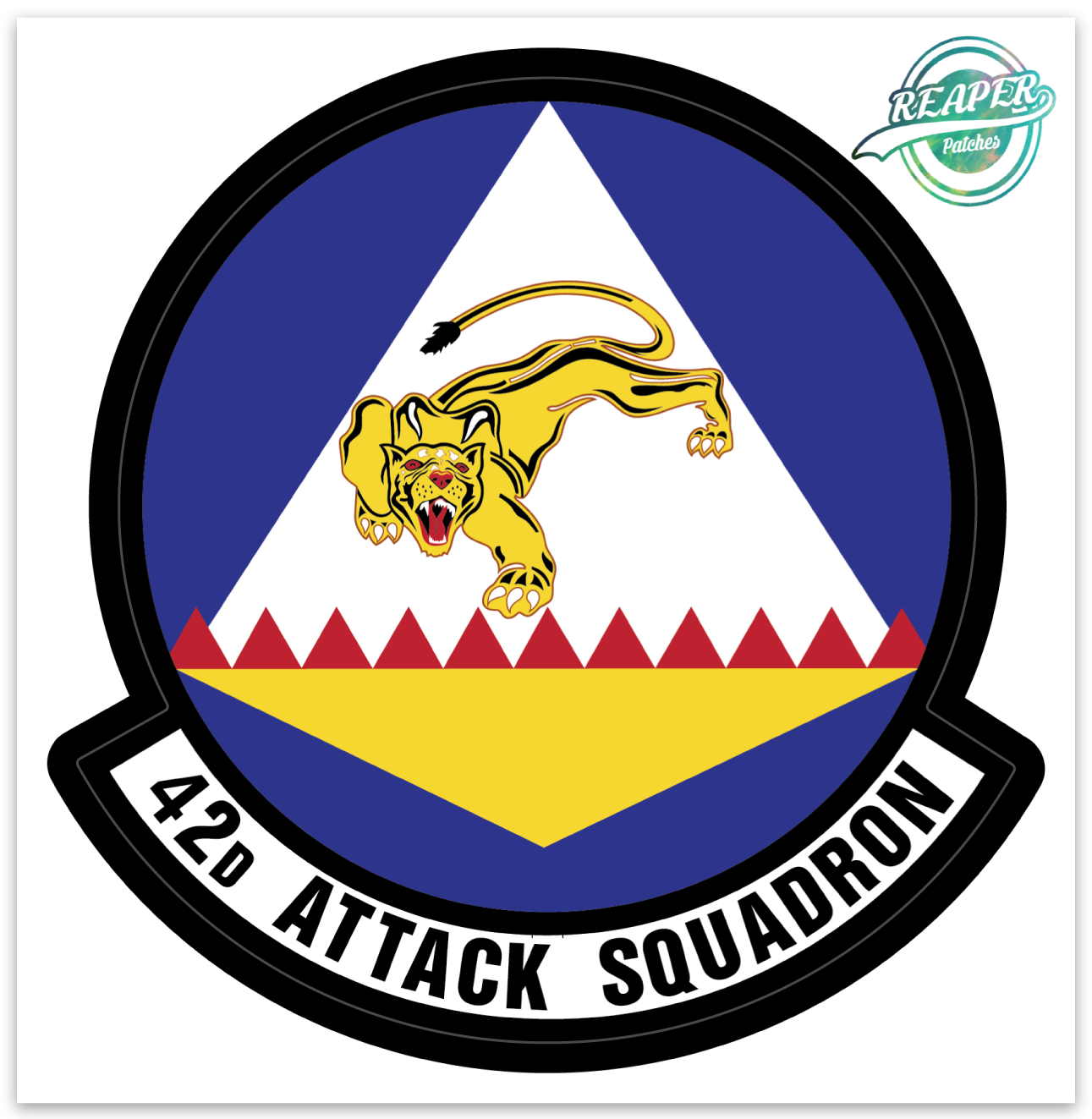 ATAC パッチ ATAC パッチ 42d Attack Squadron - Zap