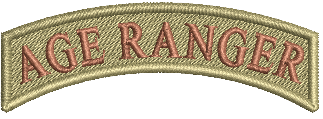 U.S ARMY OVERSIZED RANGER ROCKER BADGE RANGERS HAT LAPEL PIN – Clay's