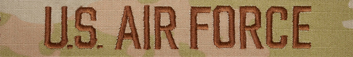 U.S. AIR FORCE Branch Tape - New 3 color OCP - SEW ON