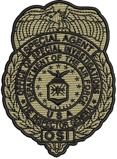 Office of Special Investigations (OSI) Badge Patch- OCP