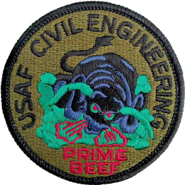 air force civil engineering logo
