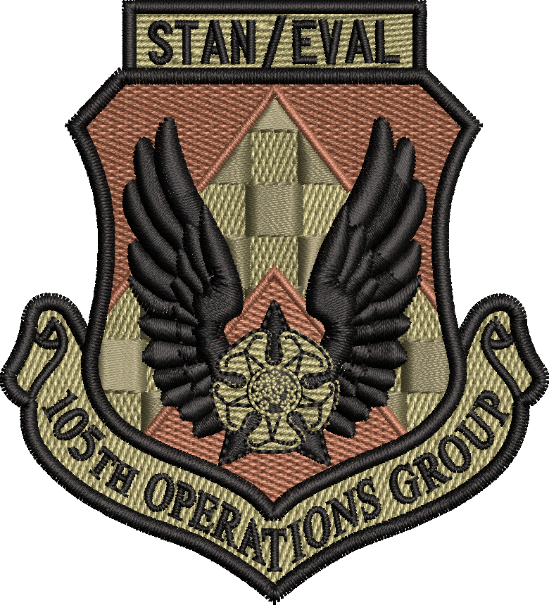 105th Operations Group STAN/EVAL - Patch  OCP