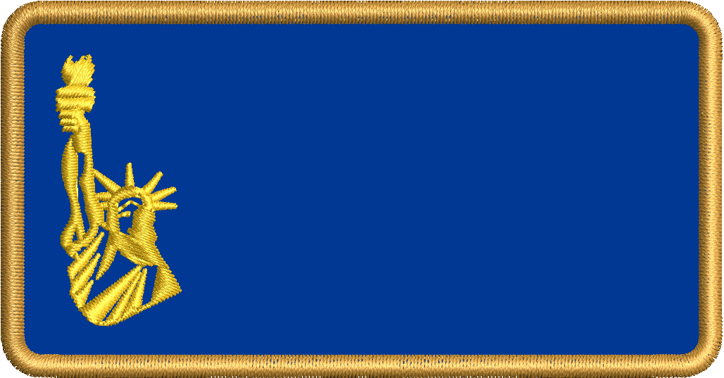 105th AW - Flight Suit Name Tag