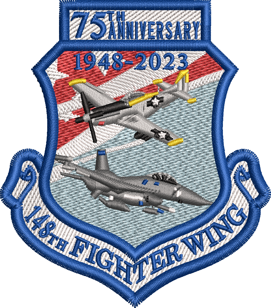 148th Fighter Wing - 75th Anniversary - Color