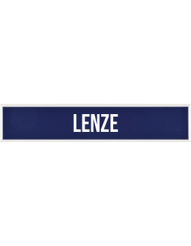 United States Air Force Plastic Name tag-LENZE