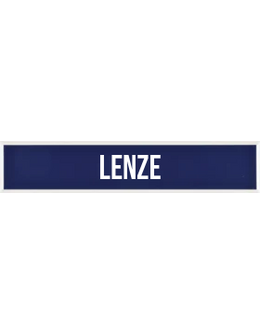 United States Air Force Plastic Name tag-LENZE
