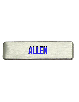 United States Air Force Metal Name Tag (engraved)