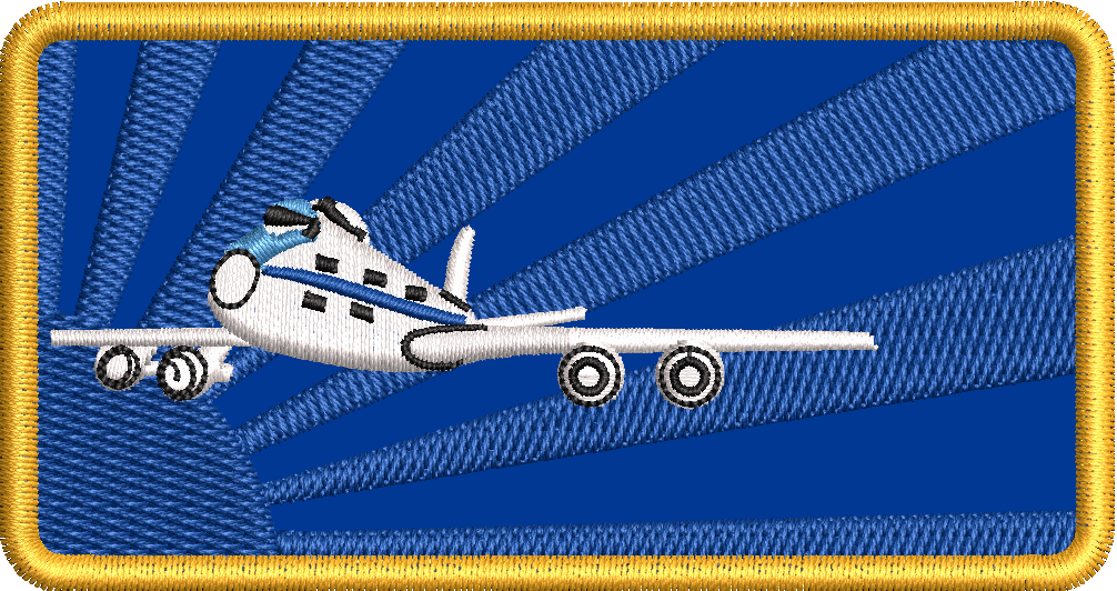1 ACCS E4B - Flight Suit Name Tag