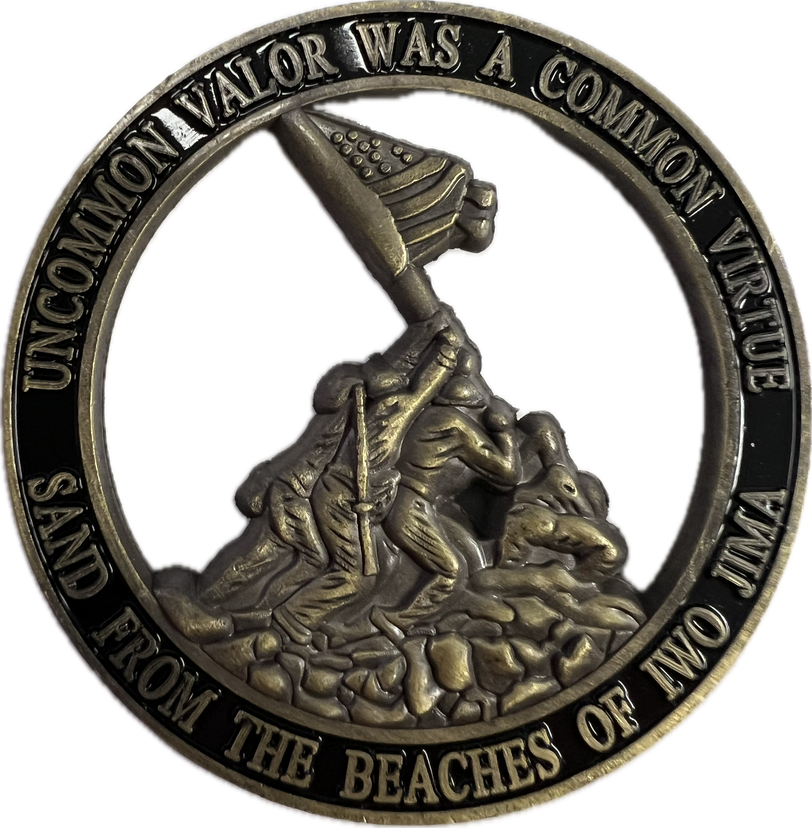 Marine Corps - Semper Fidelis - Iwo Jima - Coin