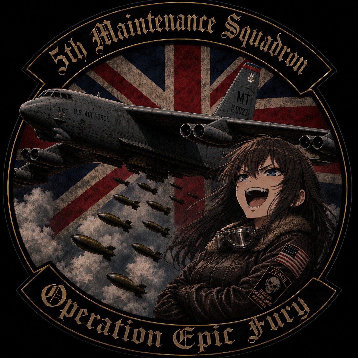 5th Maintenance Sq - Operation Epic Fury PRINTED PVC