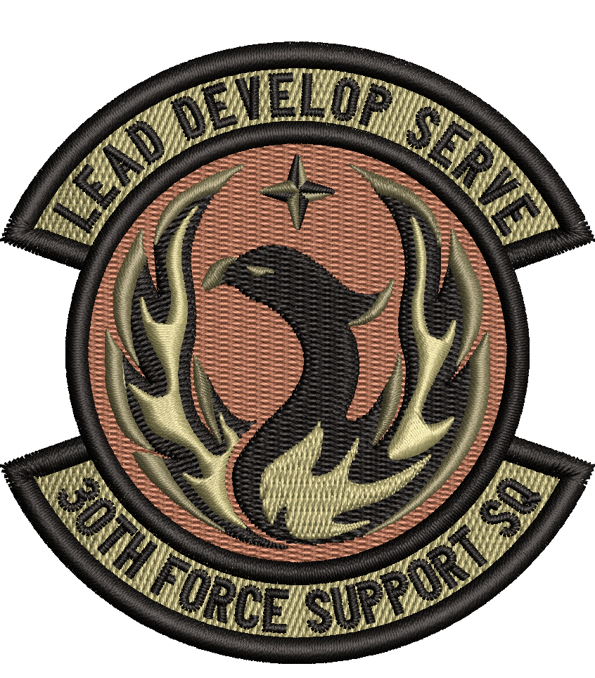 30th Force Support Sq - Lead Develop Serve - OCP (4")