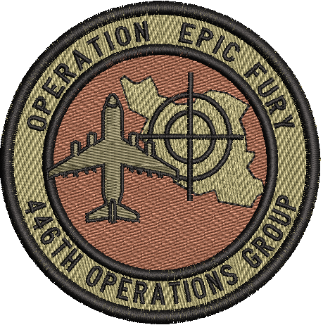 Operation Epic Fury - C-17 - 446th Operations Group OCP