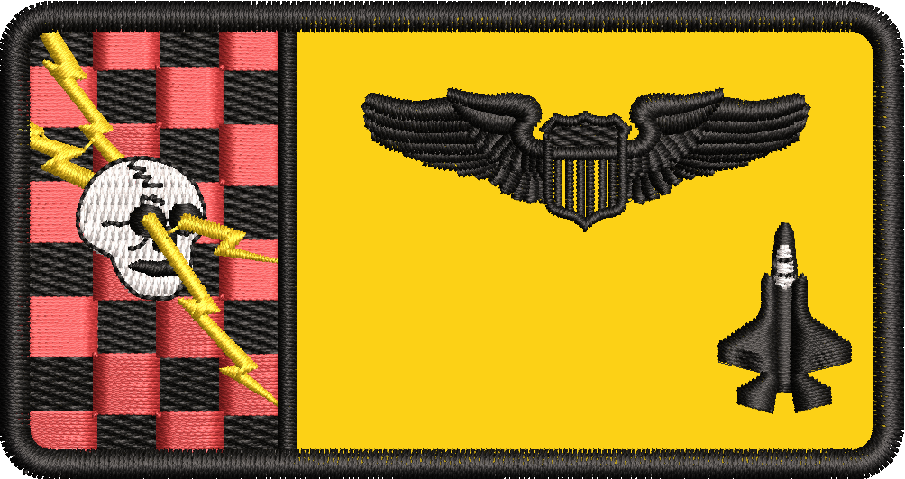 4th Fighter Squadron - Friday Suit Name Tag