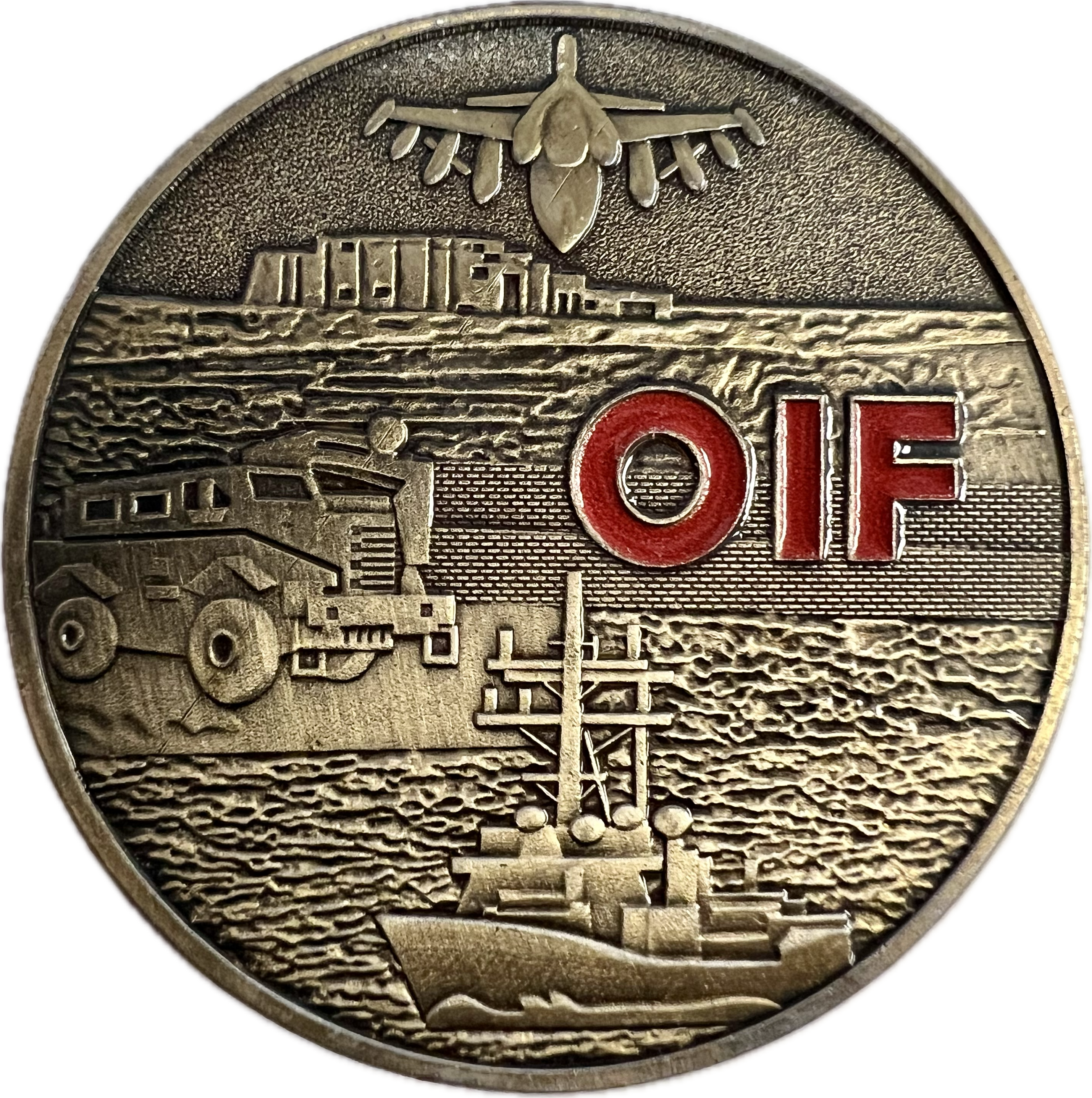 Operation Iraqi Freedom -Combat Veteran - Coin