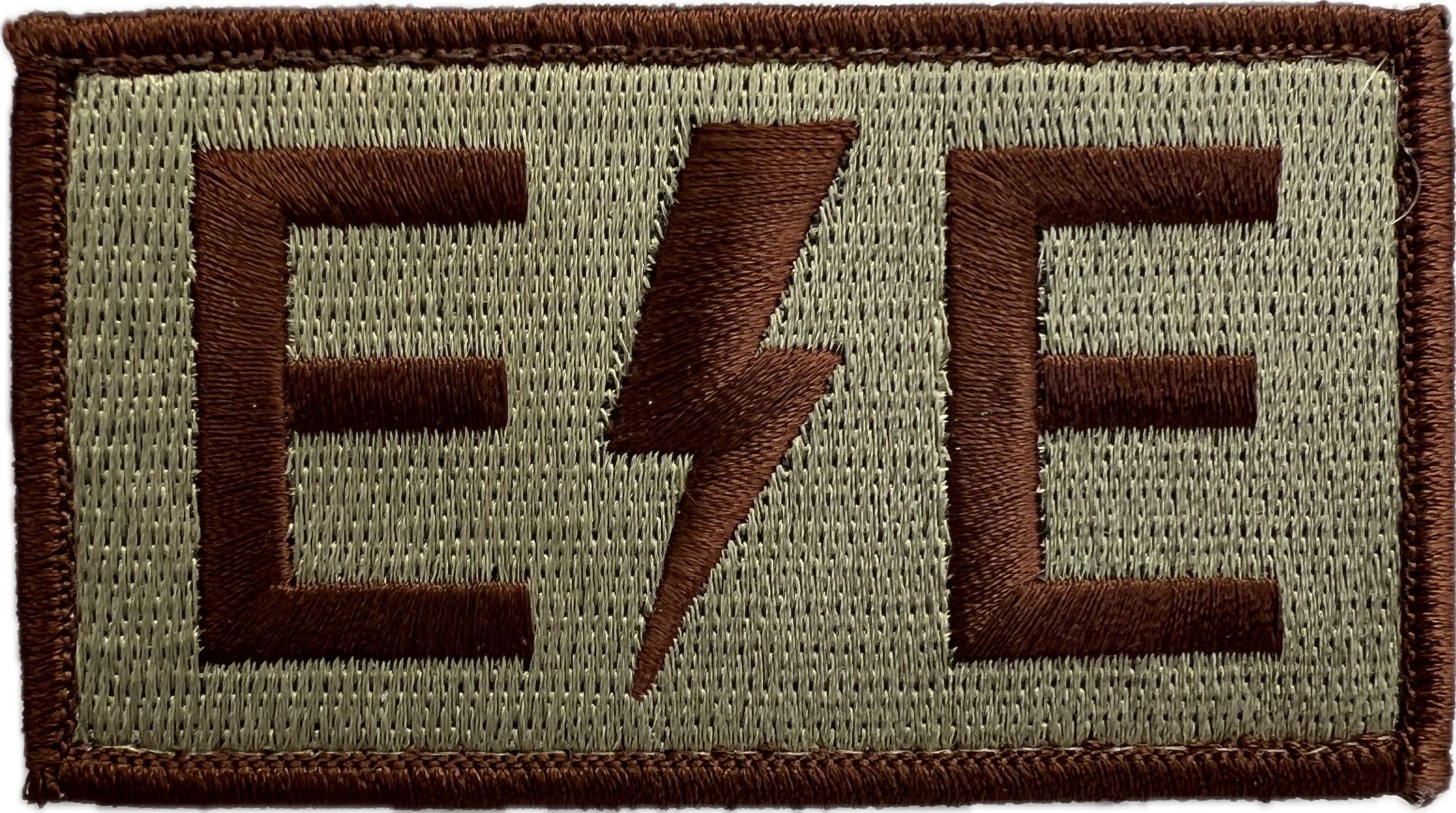 EE - Duty Identifier Patch with SMALL Lightning Bolt (Reaper Red)