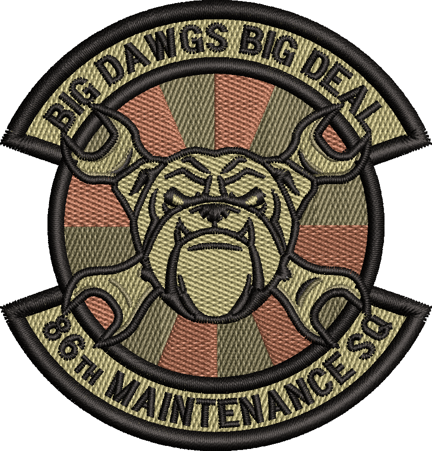 86 MXS - Big Dawgs - OCP Morale Patch