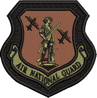 Air National Guard - C-130 - A2 Patch (leather jacket) - OCP