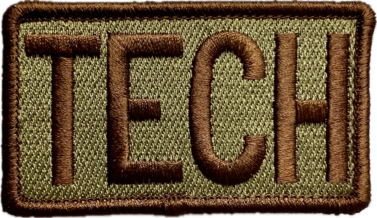 Tech Control Patch TECH - Duty Identifier Patch
