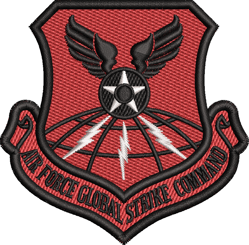 Air Force Global Strike Command (RED AND BLACK)