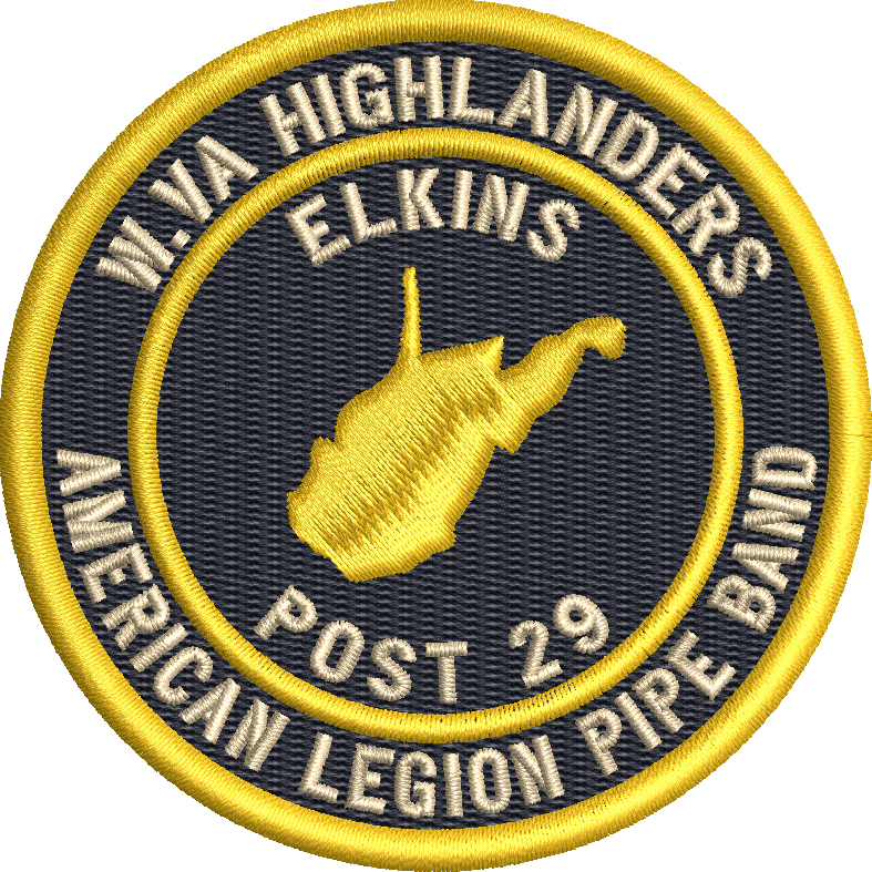 *NO VELCRO* American Legion Pipe Band