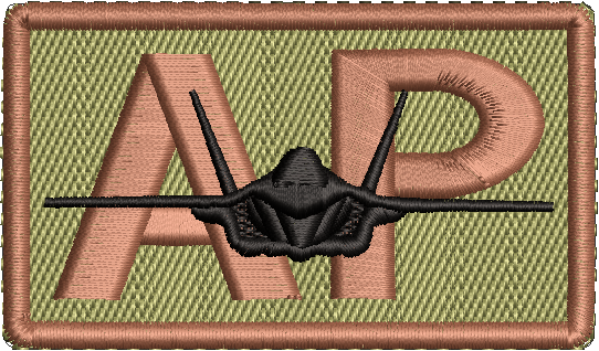 AP - Duty Identifier Patch with F-35