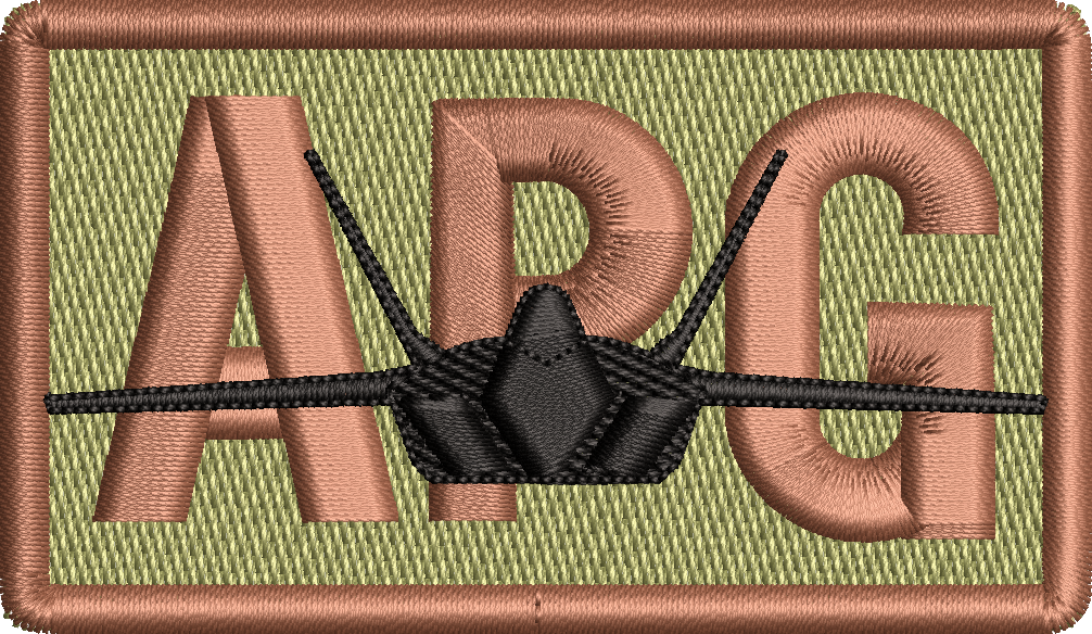 APG - Duty Identifier Patch with F-22