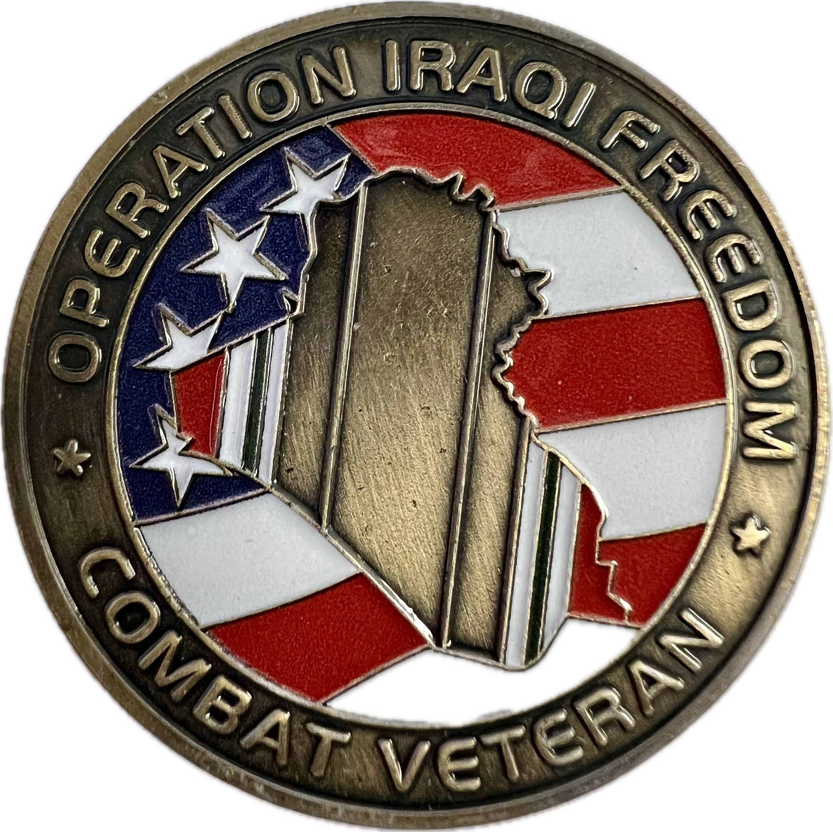 Operation Iraqi Freedom -Combat Veteran - Coin