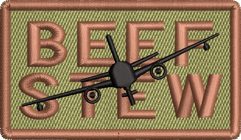 BEEF STEW - Duty Identifier Patch with KC-46 (BANKED)