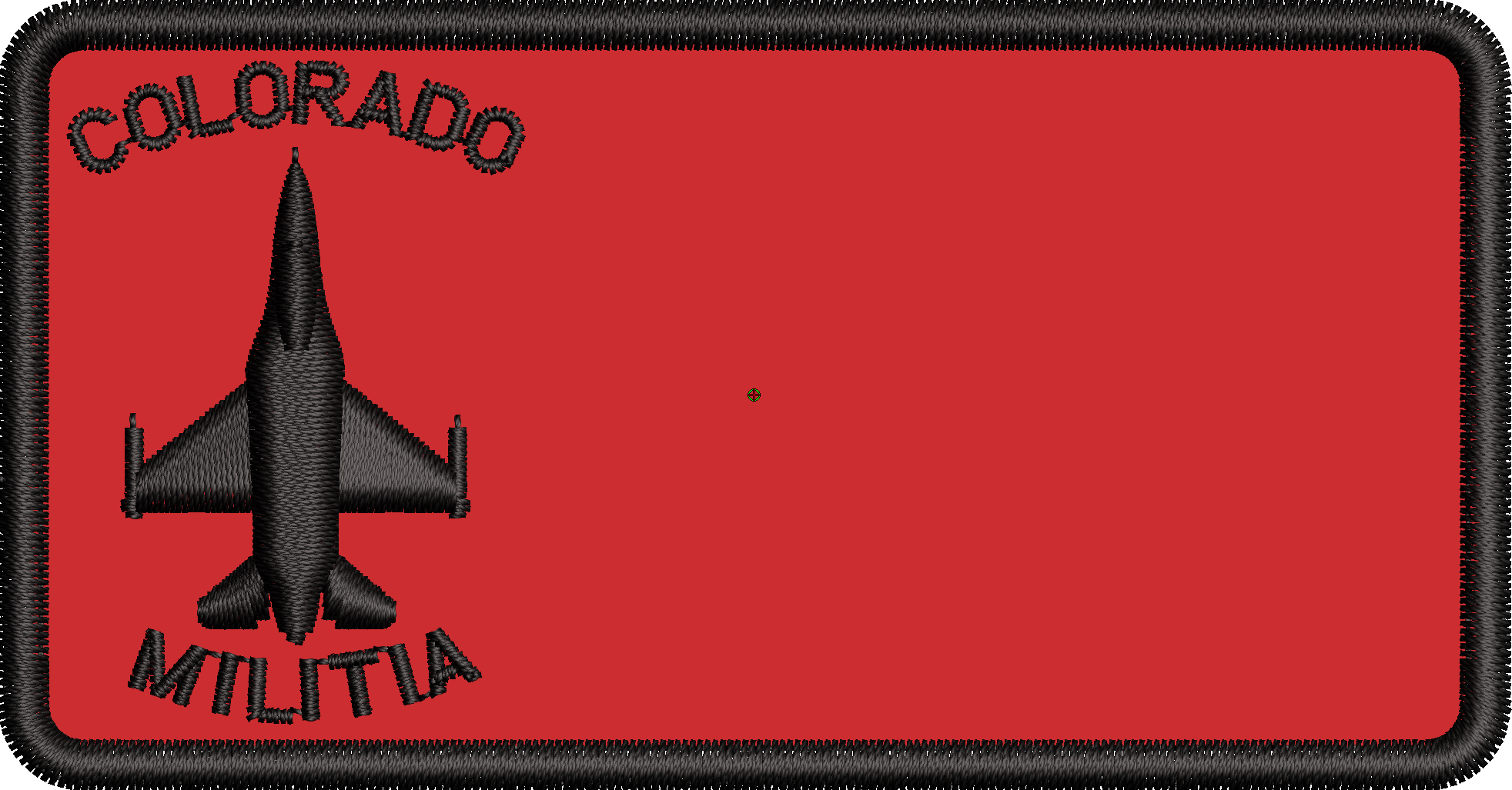 120th Colorado Militia Name Tag