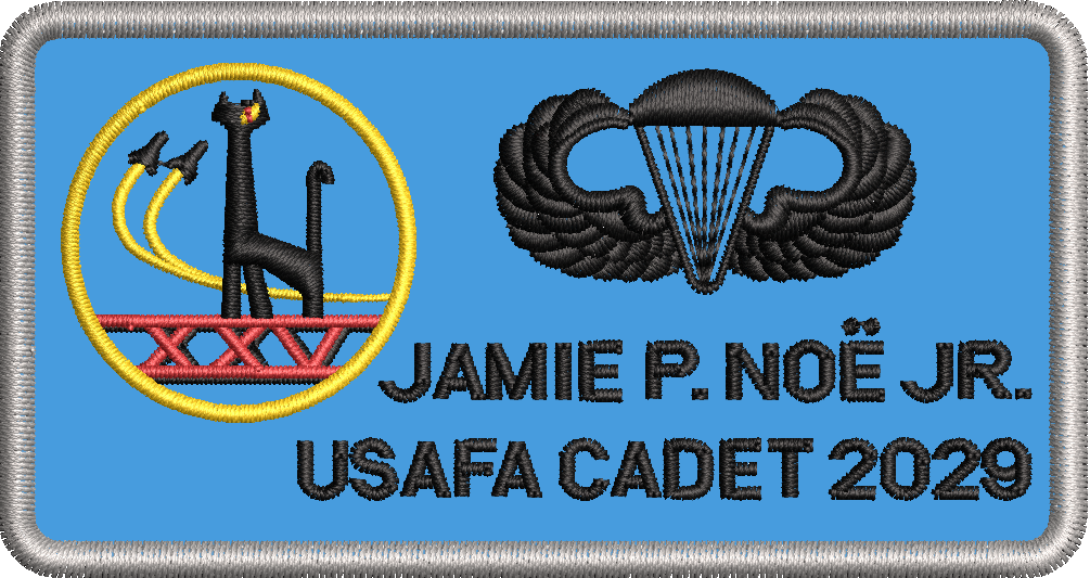 CS-25 - Flight Suit Name Tag