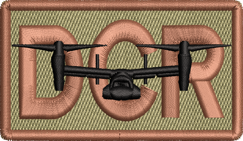 DCR - Duty Identifier Patch with CV-22