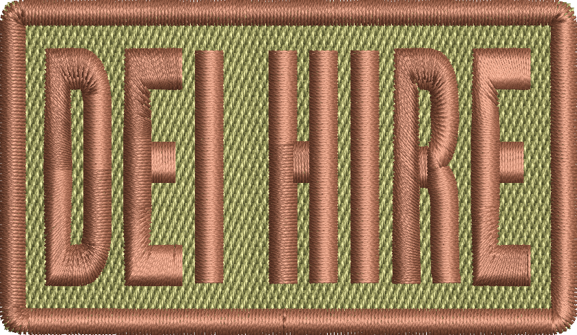 DEI HIRE - Duty Identifier Patch