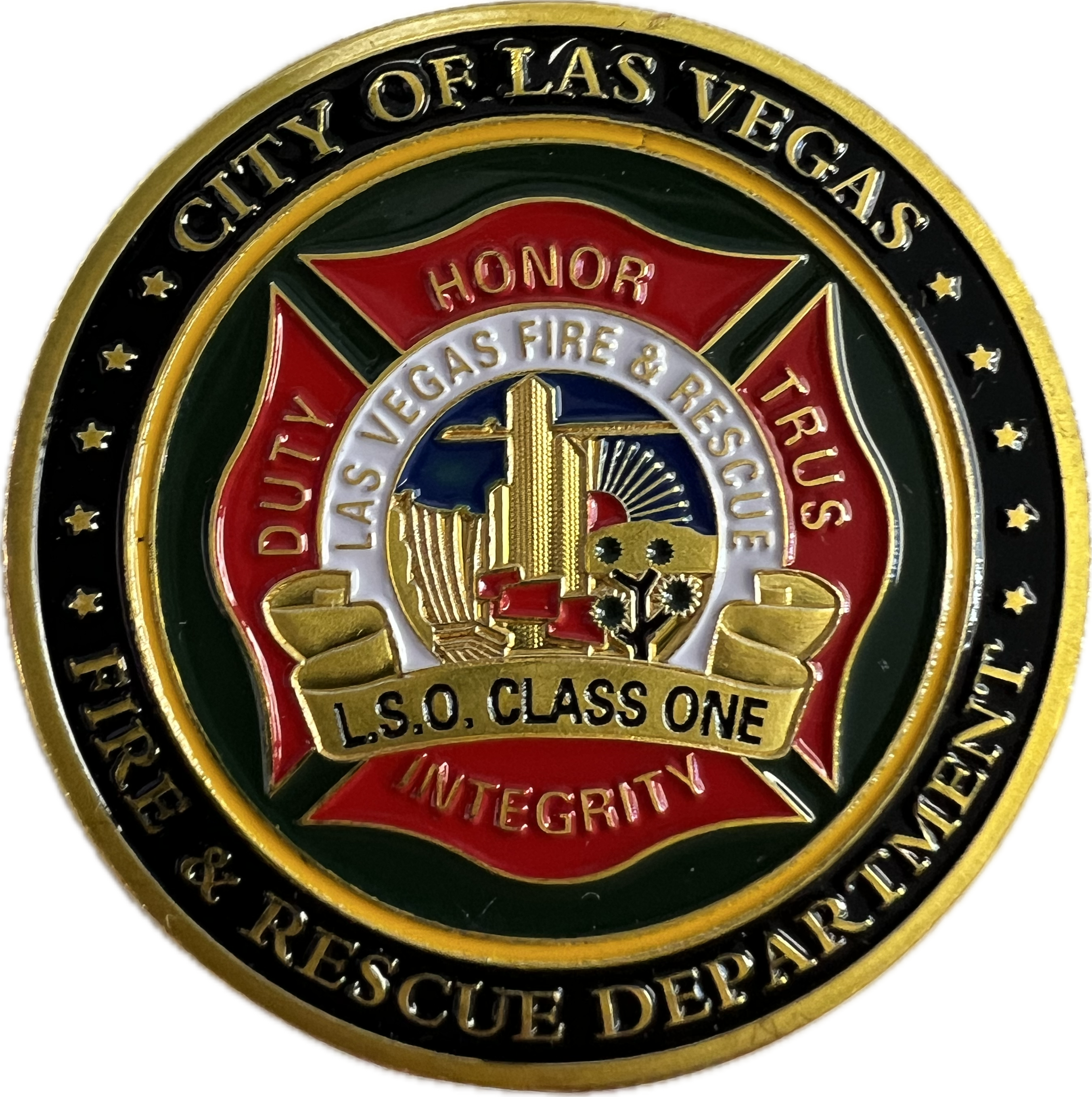 City Of Las Vegas Fire & Rescue Department - Coin