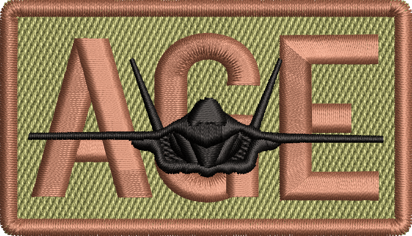 AGE - Duty Identifier Patch with F-35