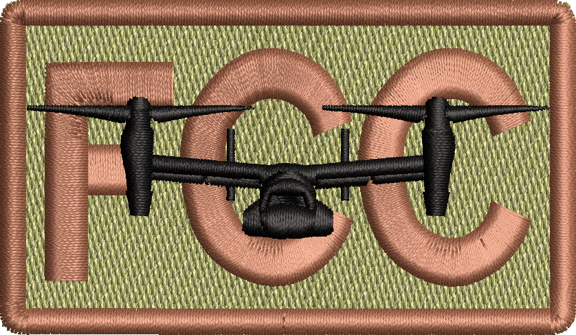 FCC - Duty Identifier Patch with CV-22