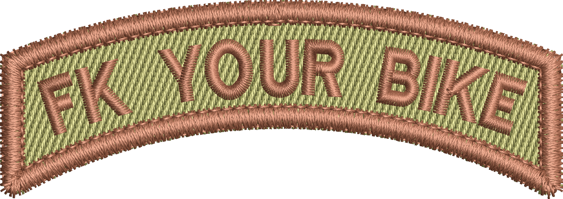 FK YOUR BIKE - Rocker Tab