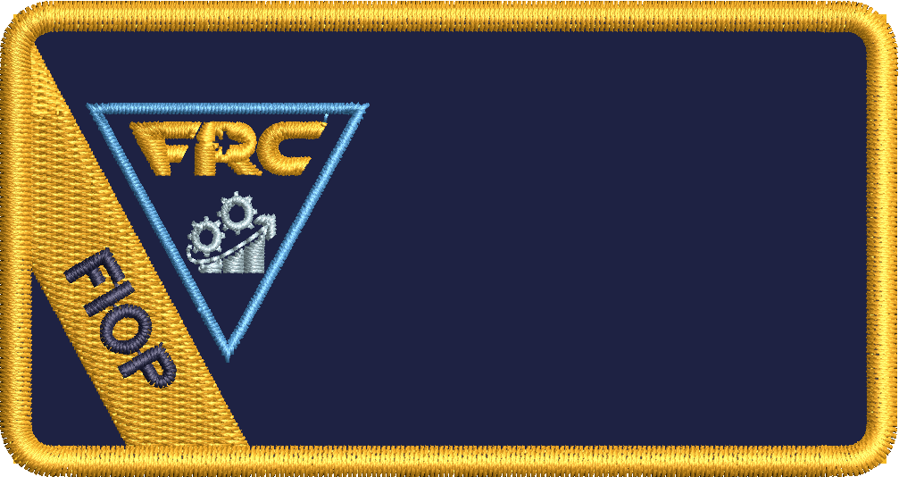 FIOP FRC - Flight Suit Name Tag