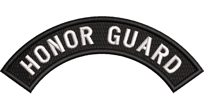 Honor Guard - Rocker Tab *Black*