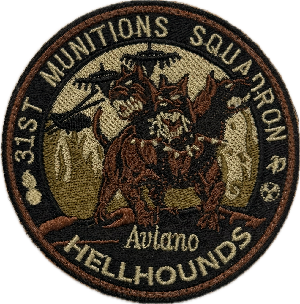 31st Munitions Squadron - Hellhounds - OCP