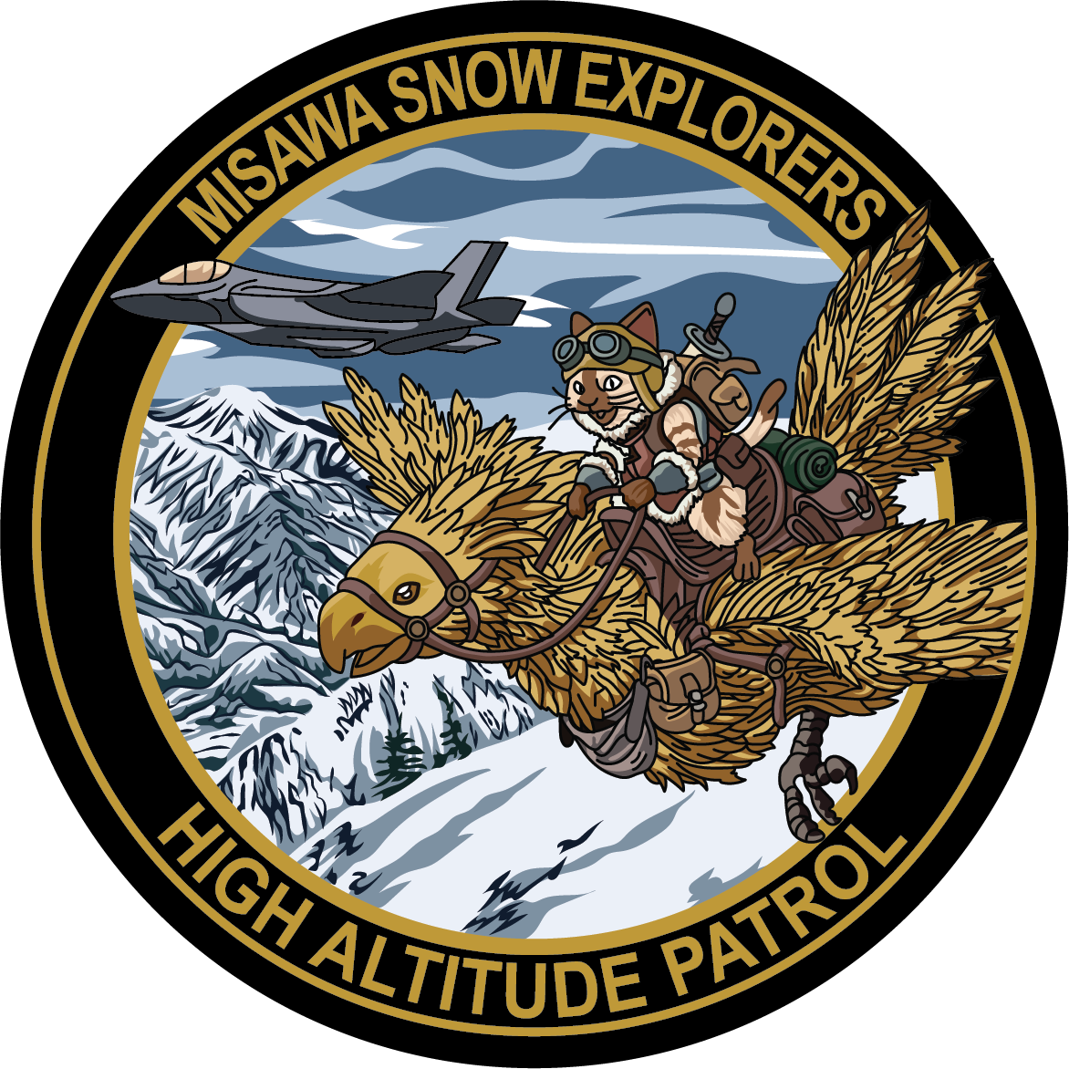 Misawa Snow Explorers - High Altitude Patrol - Woven