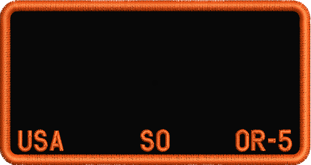 NATO Flight Suit Name Tag