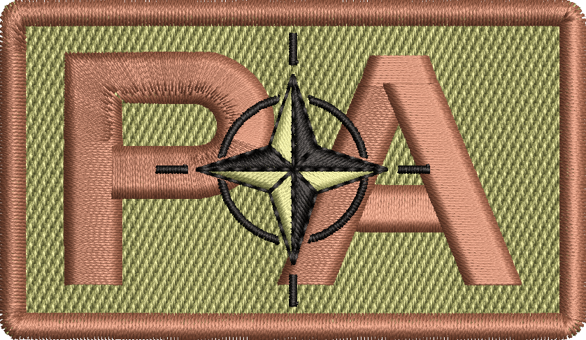 PA - Duty Identifier Patch with NATO STAR