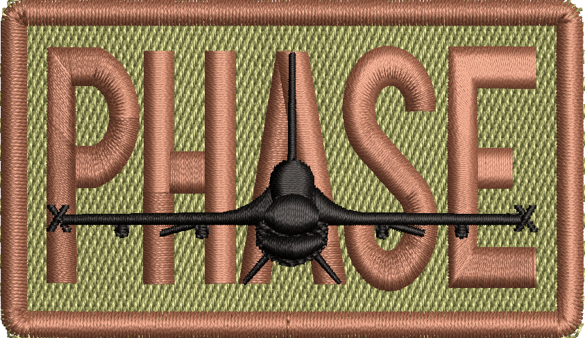 PHASE - Duty Identifier Patch with F-16