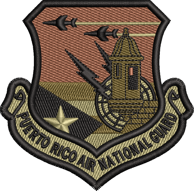 PUERTO RICO AIR NATIONAL GUARD Patch - OCP