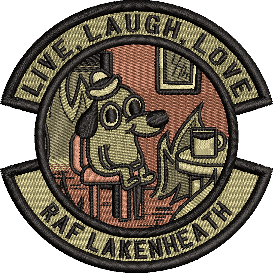 RAF Lakenheath - 'Live, Laugh, Love'