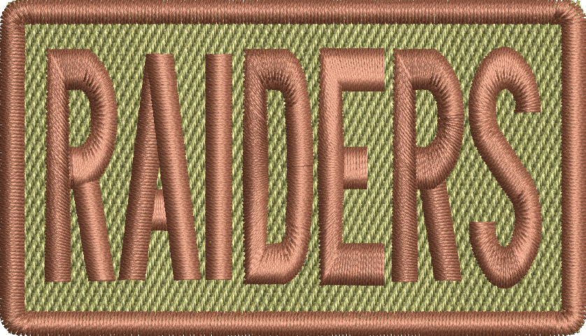 RAIDERS - Duty Identifier Patch