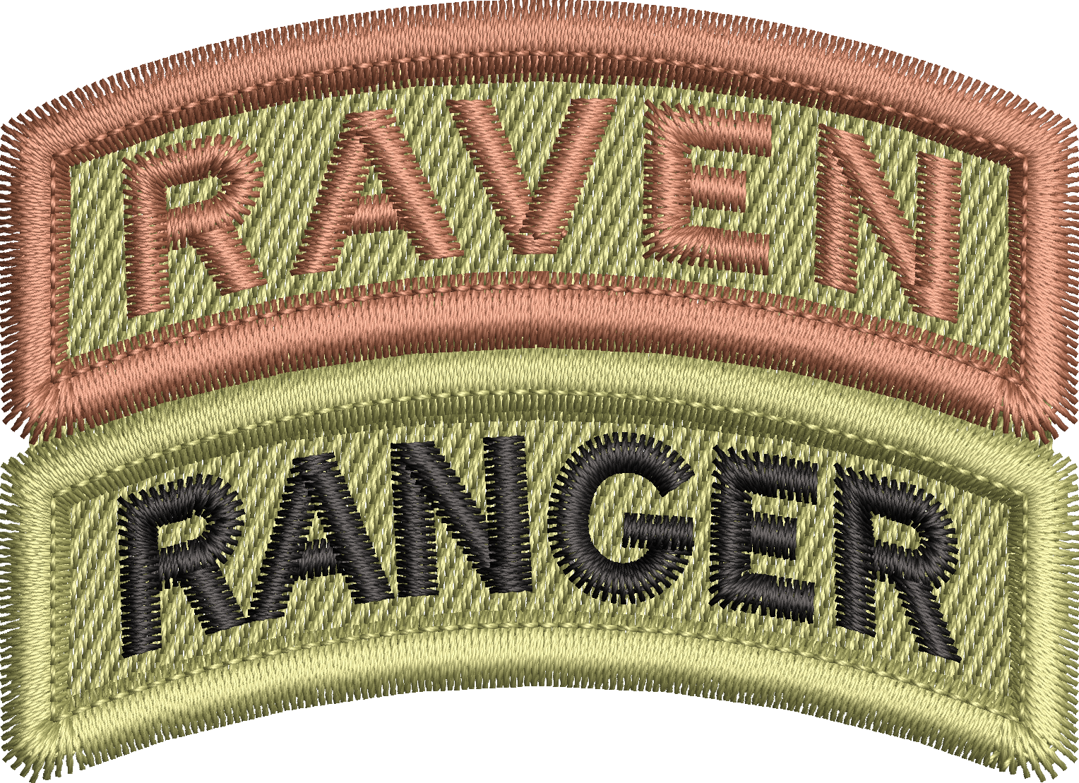 Air Force Rocker Tab RANGER / RAVEN - Rocker Tab